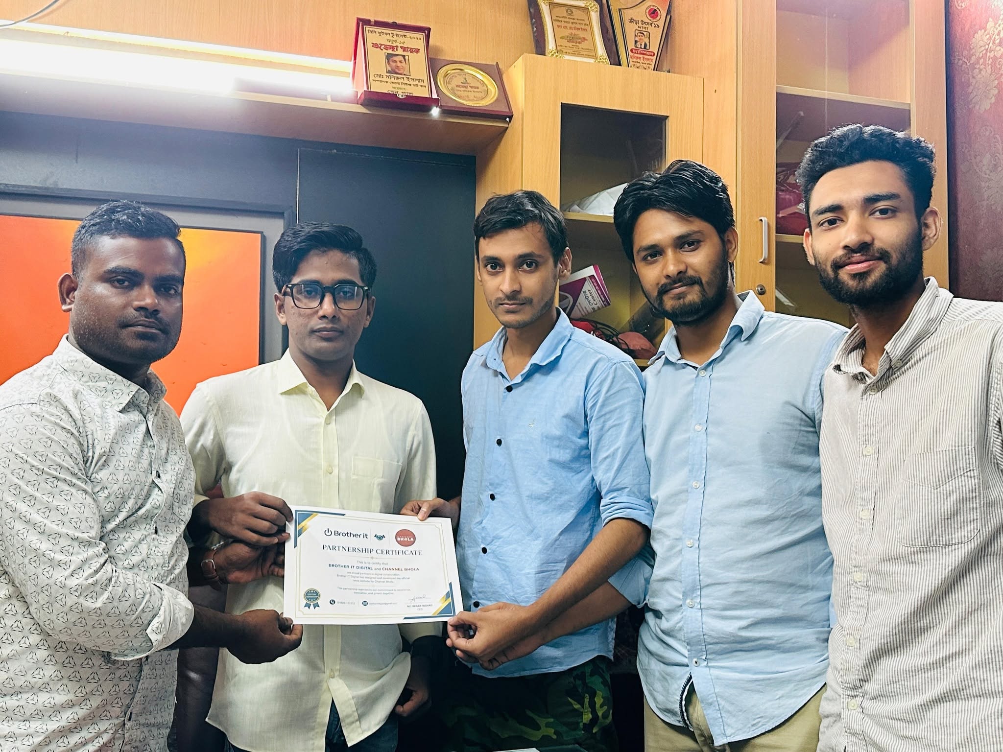 চ্যানেল ভোলার প্রযুক্তিগত সহযোগী হিসেবে যুক্ত হলো ব্রাদার আইটি ডিজিটাল